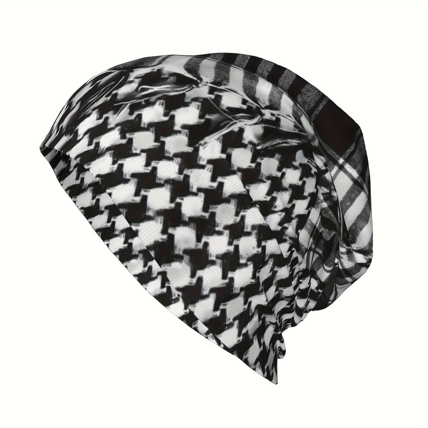 Vintage-Inspired Shemagh Tactical Bandana - Fashion Skullies & Beanies, Breathable Blend, Perfect for Skiing