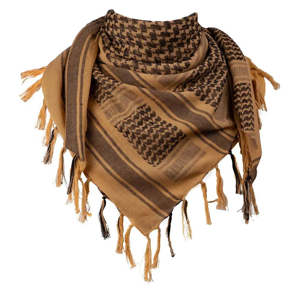 Authentic Palestine Scarf Cultural Lightweight Traditional Arab Scarf Stylish Shemagh Tactical Scarf For Palestine New 2024