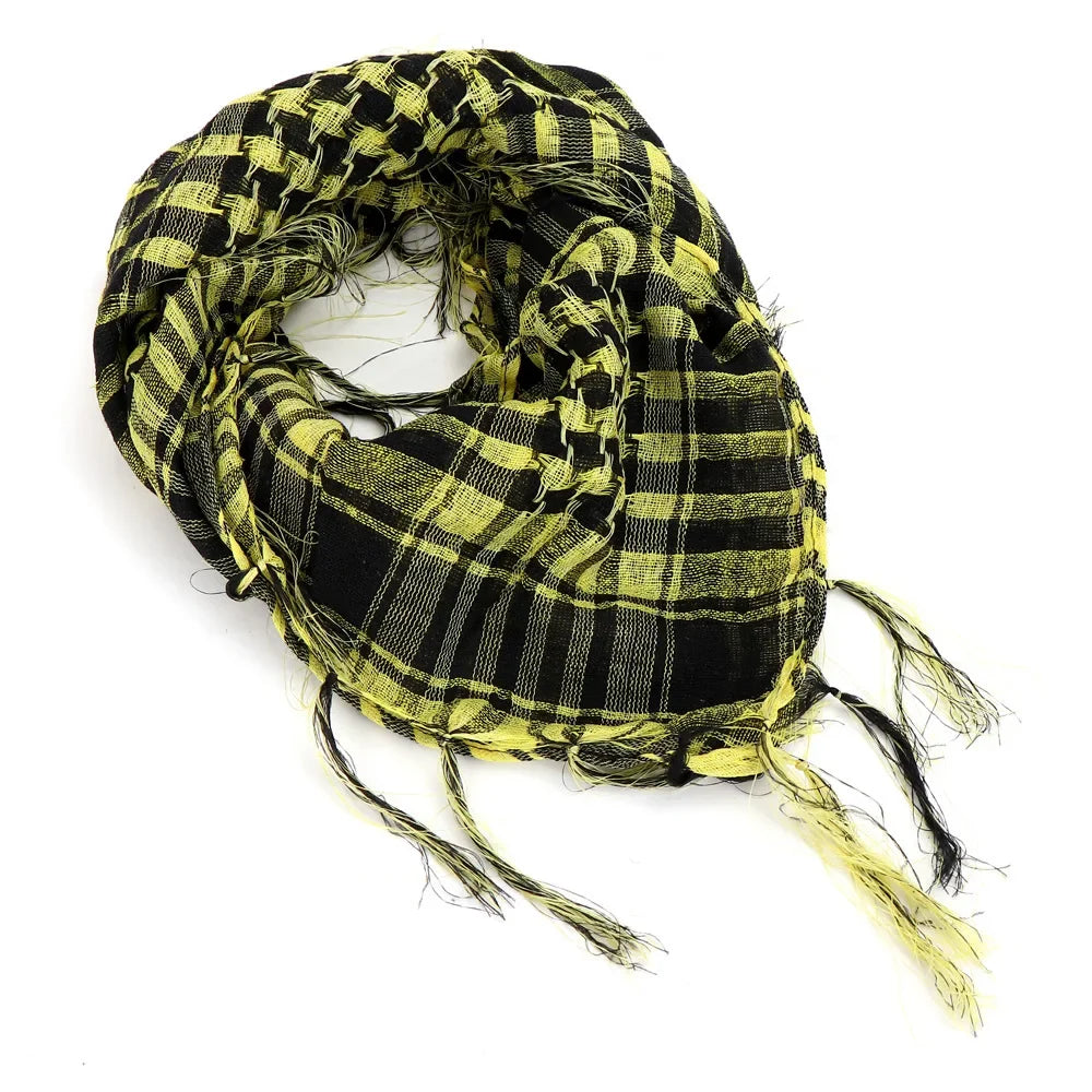 Authentic Palestine Scarf Cultural Lightweight Traditional Arab Scarf Stylish Shemagh Tactical Scarf For Palestine New 2024