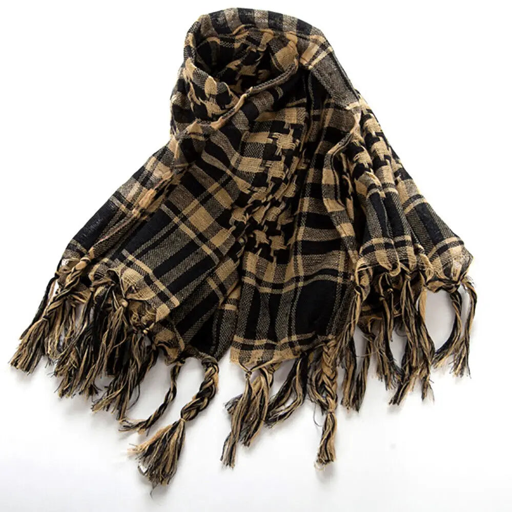Authentic Palestine Scarf Cultural Lightweight Traditional Arab Scarf Stylish Shemagh Tactical Scarf For Palestine New 2024
