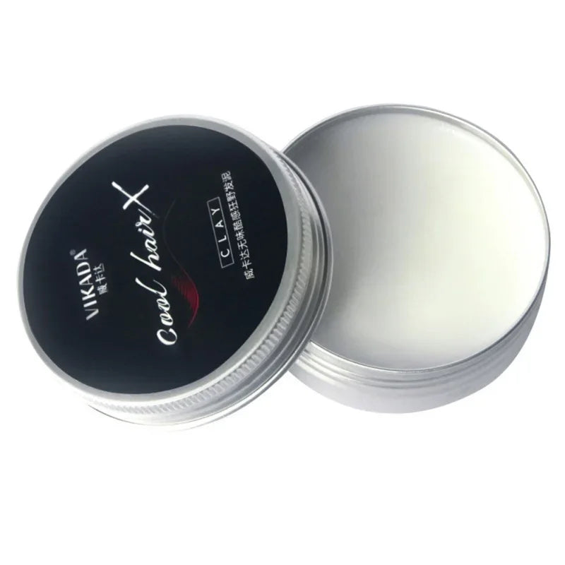Fashion Styling Matte Hair Styling Wax Men Hair Styling Mud Strong Hold Non Greasy Daily Use Clay High Strong Hold Low Shine