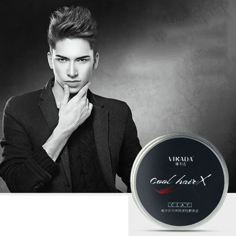 Fashion Styling Matte Hair Styling Wax Men Hair Styling Mud Strong Hold Non Greasy Daily Use Clay High Strong Hold Low Shine