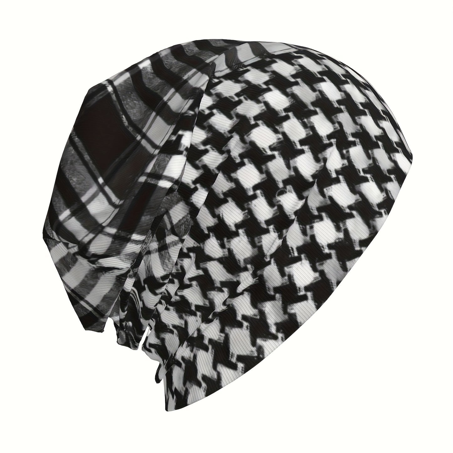 Vintage-Inspired Shemagh Tactical Bandana - Fashion Skullies & Beanies, Breathable Blend, Perfect for Skiing