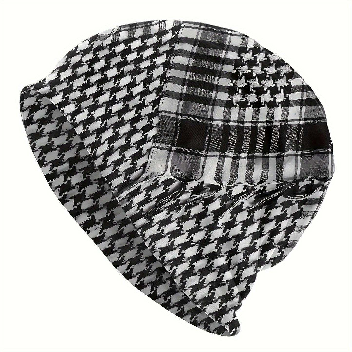 Vintage-Inspired Shemagh Tactical Bandana - Fashion Skullies & Beanies, Breathable Blend, Perfect for Skiing