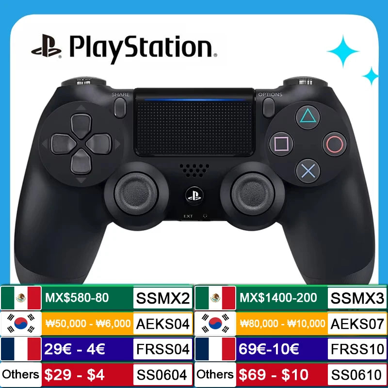100% original Sony PS4 Original Game Controller DUALSHOCK 4 wireless Bluetooth game controller PlayStation 4 game console