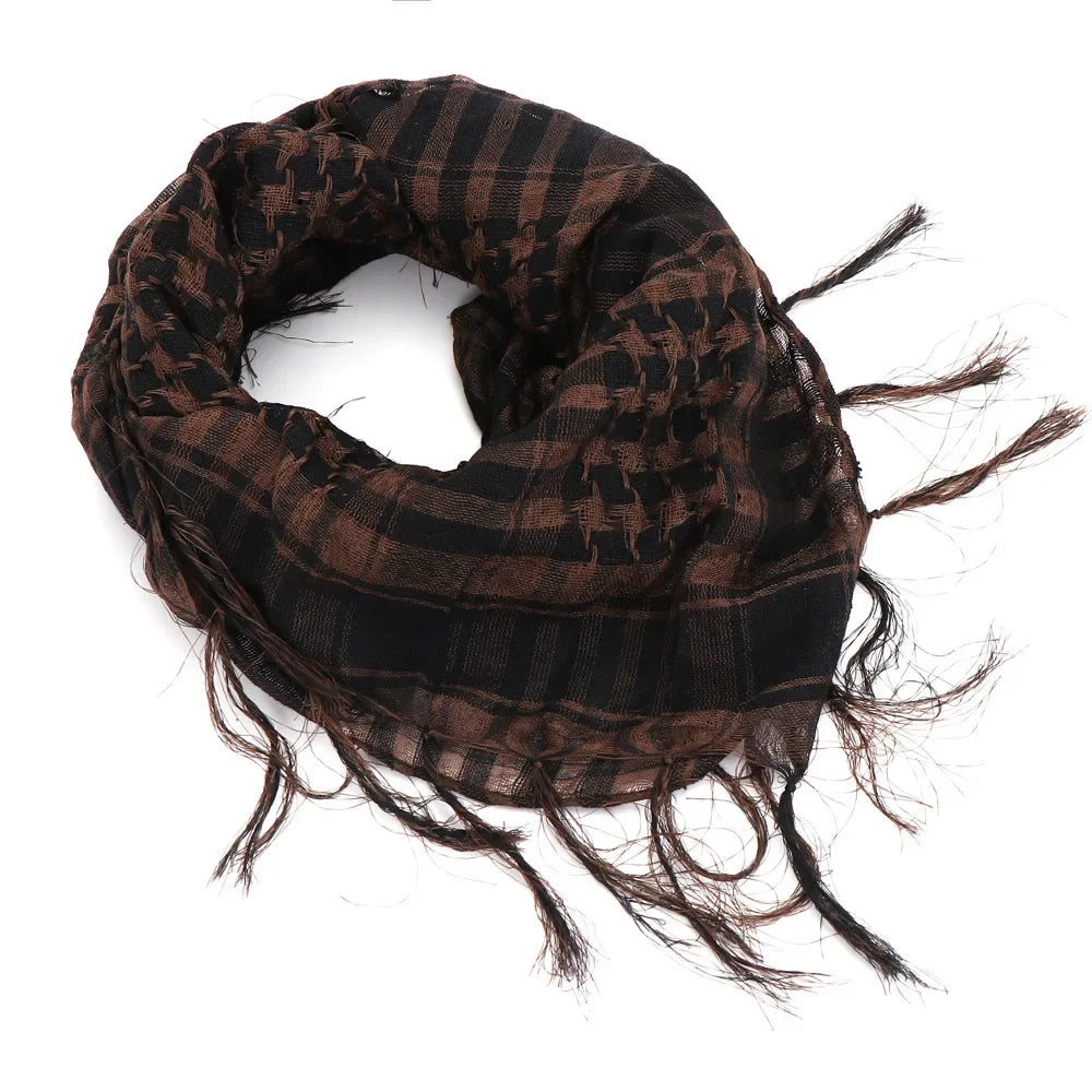 Authentic Palestine Scarf Cultural Lightweight Traditional Arab Scarf Stylish Shemagh Tactical Scarf For Palestine  New 2024