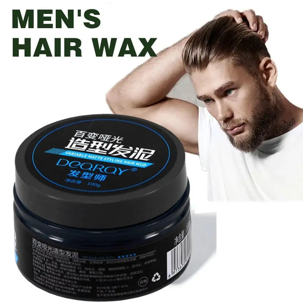 1/2/3PCS Hair Wax Gel Hair Styling Clay For Men Strong Hold Hairstyle Finished Hair Styling Clay Mud Mens Daily Use