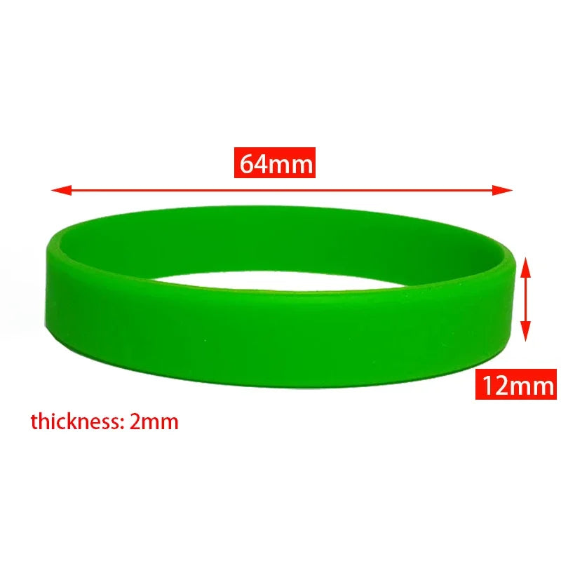 Customized 2pcs Palestine Wristband Sport Silicone Bracelet Rubber Band Fashion Accessory