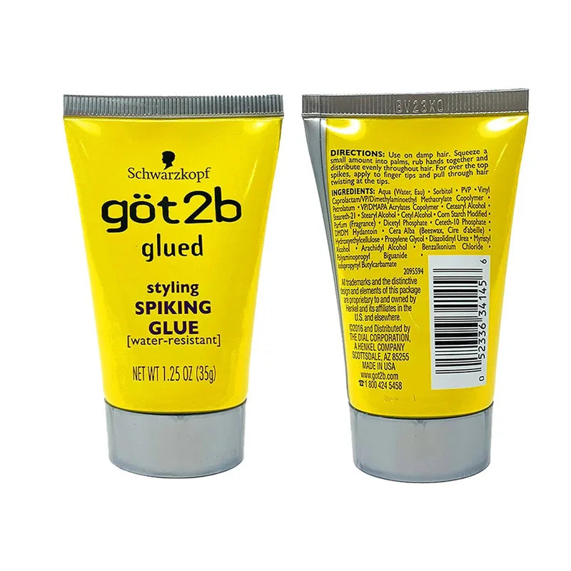 Got 2b glued 35g Hair Gel got2b Glued got2b glued spray got2be freeze spray for wig adhesives dege control gel freeshipping 170g