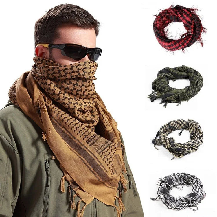 Authentic Palestine Scarf Cultural Lightweight Traditional Arab Scarf Stylish Shemagh Tactical Scarf For Palestine  New 2024