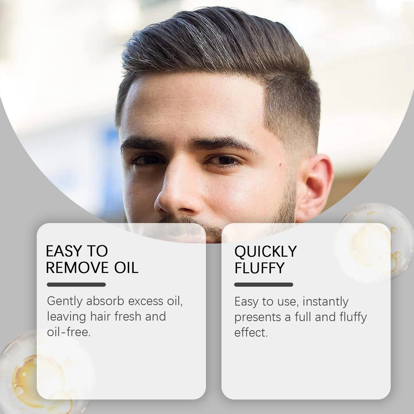 Volumizing Hair Powder Man Refreshing Oil Control Long-Lasting Hair Texturizer For Capturing Hairstyles Fluffy Texture Powder