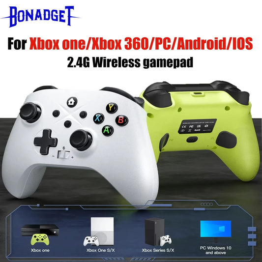 2.4G Wireless Game Controller For Xbox One/Series/360/Winodows/Steam Video Game PC Controller 3D Joystick Accessories